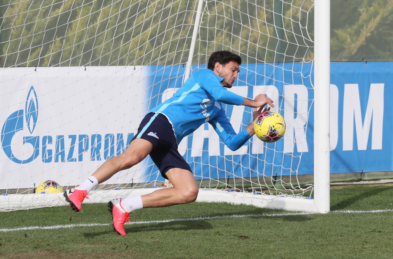 «Газпром»-тренировочные сборы в Испании: 7 февраля, утренняя тренировка