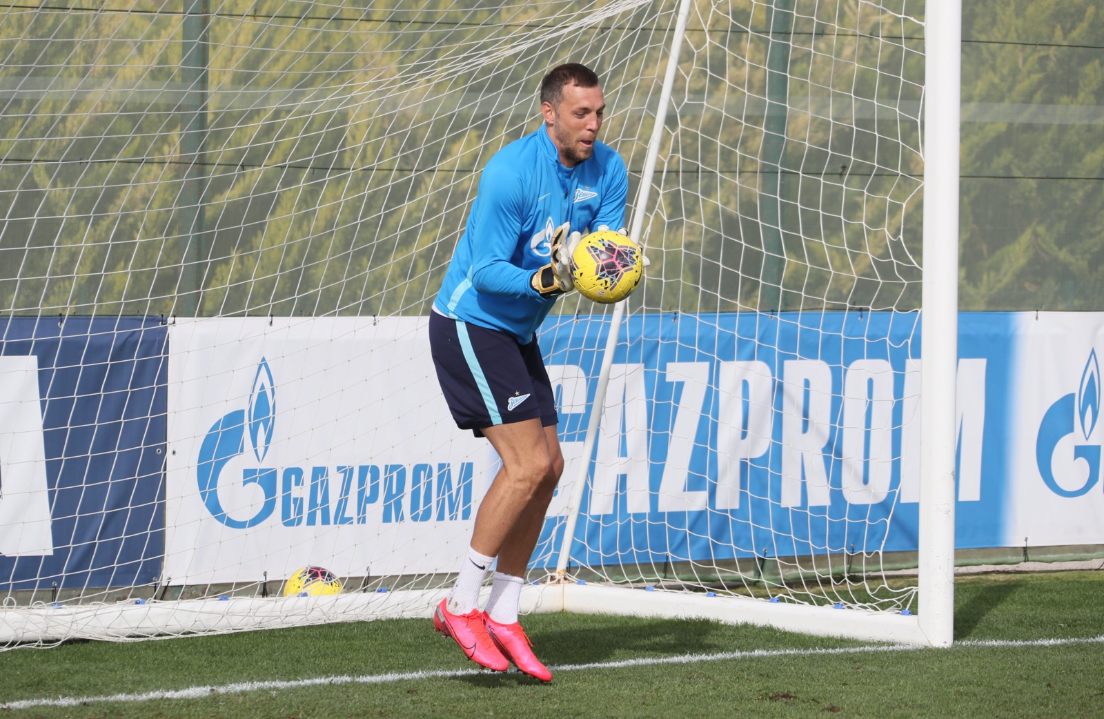 «Газпром»-тренировочные сборы в Испании: 7 февраля, утренняя тренировка