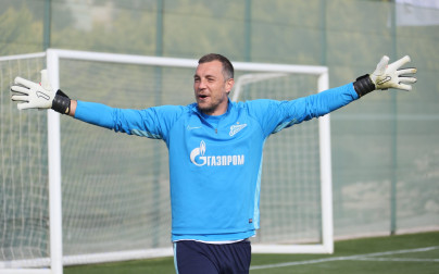 «Газпром»-тренировочные сборы в Испании: 7 февраля, утренняя тренировка