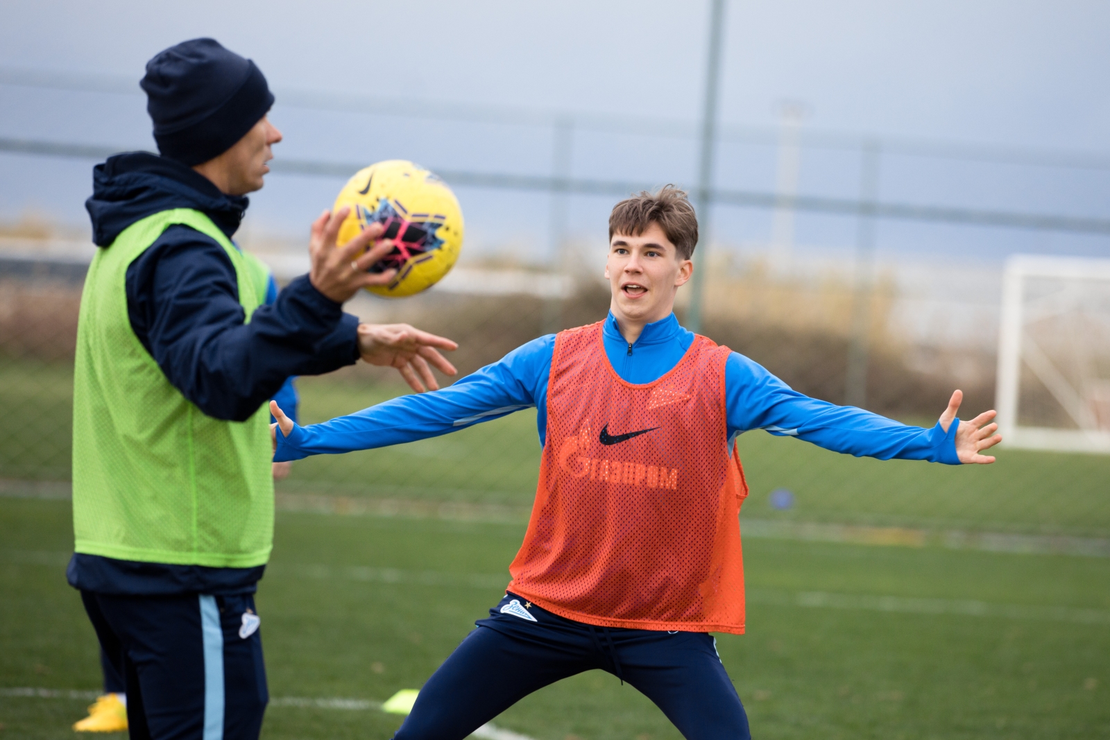 Вечерняя тренировка «Зенита»-м на сборе в Турции