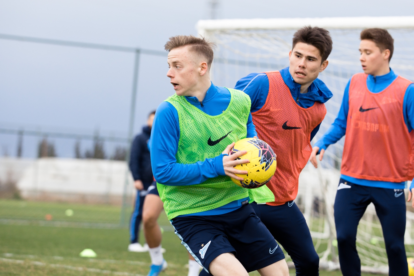 Вечерняя тренировка «Зенита»-м на сборе в Турции