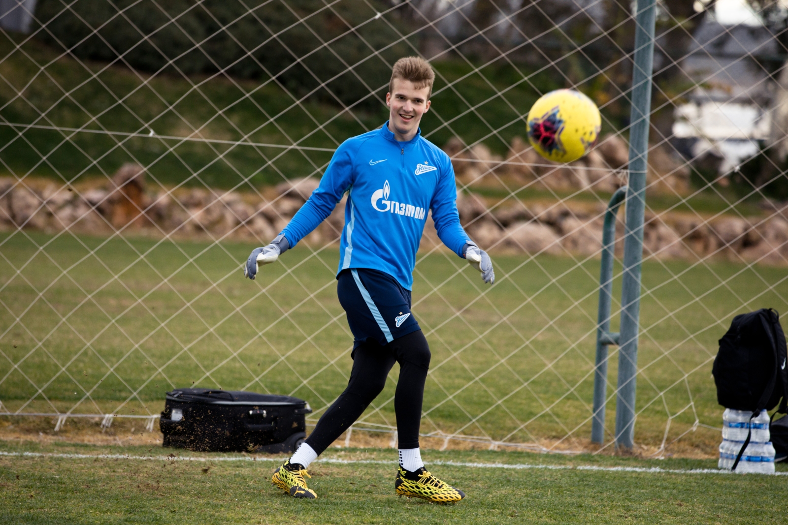 Вечерняя тренировка «Зенита»-м на сборе в Турции