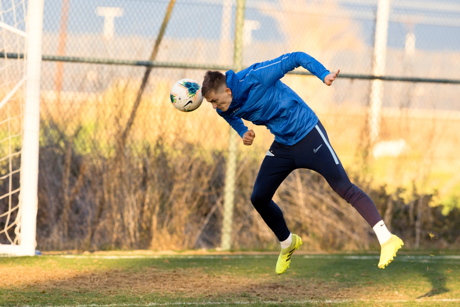 Вечерняя тренировка «Зенита»-м на сборе в Турции