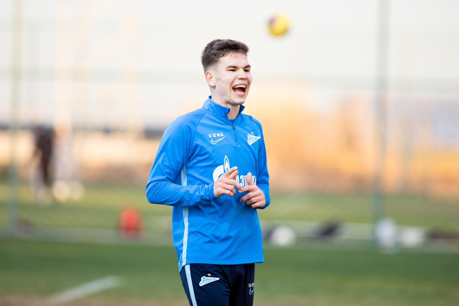 Вечерняя тренировка «Зенита»-м на сборе в Турции