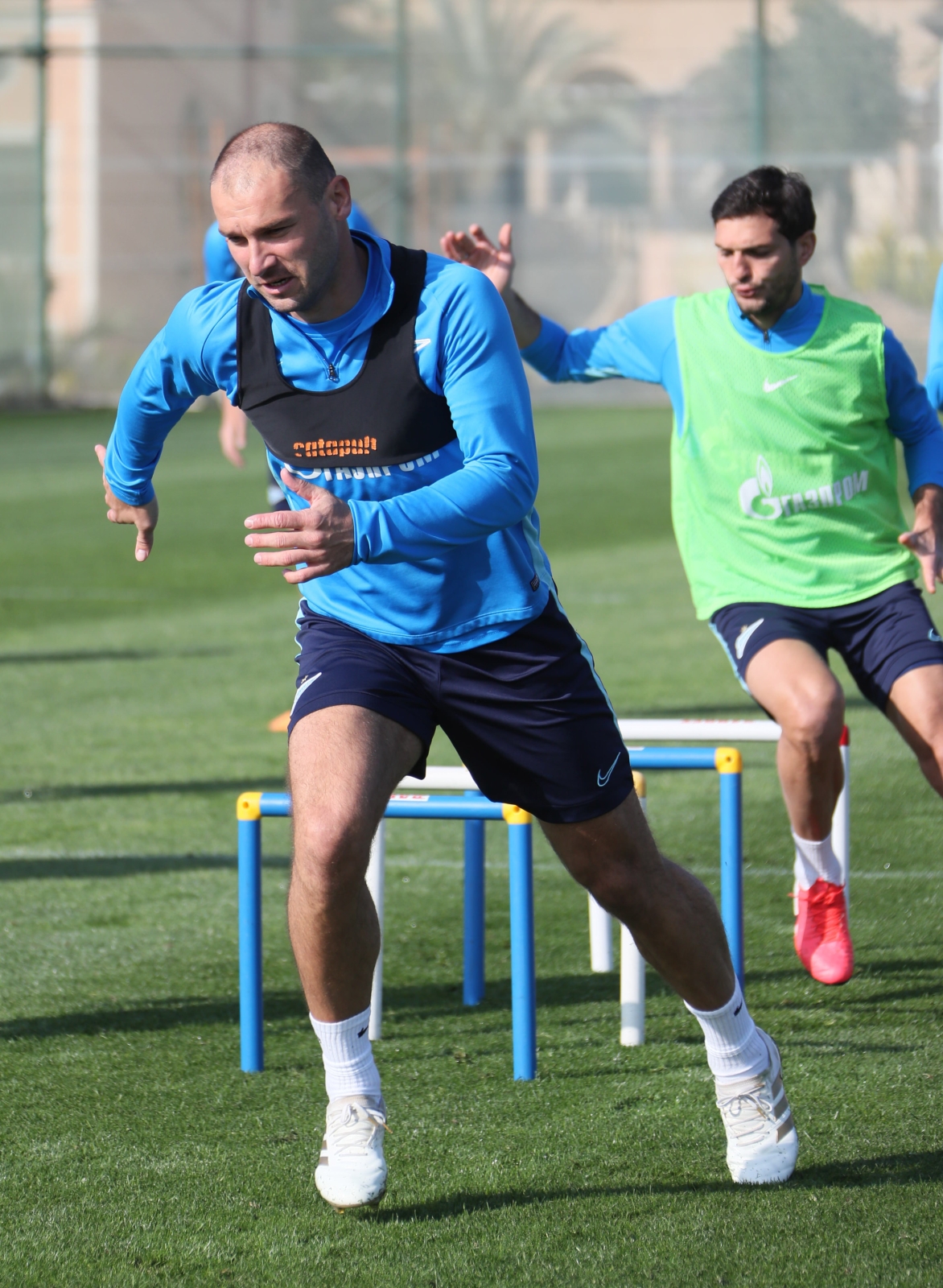 «Газпром»-тренировочные сборы в Испании: 8 февраля, утренняя тренировка