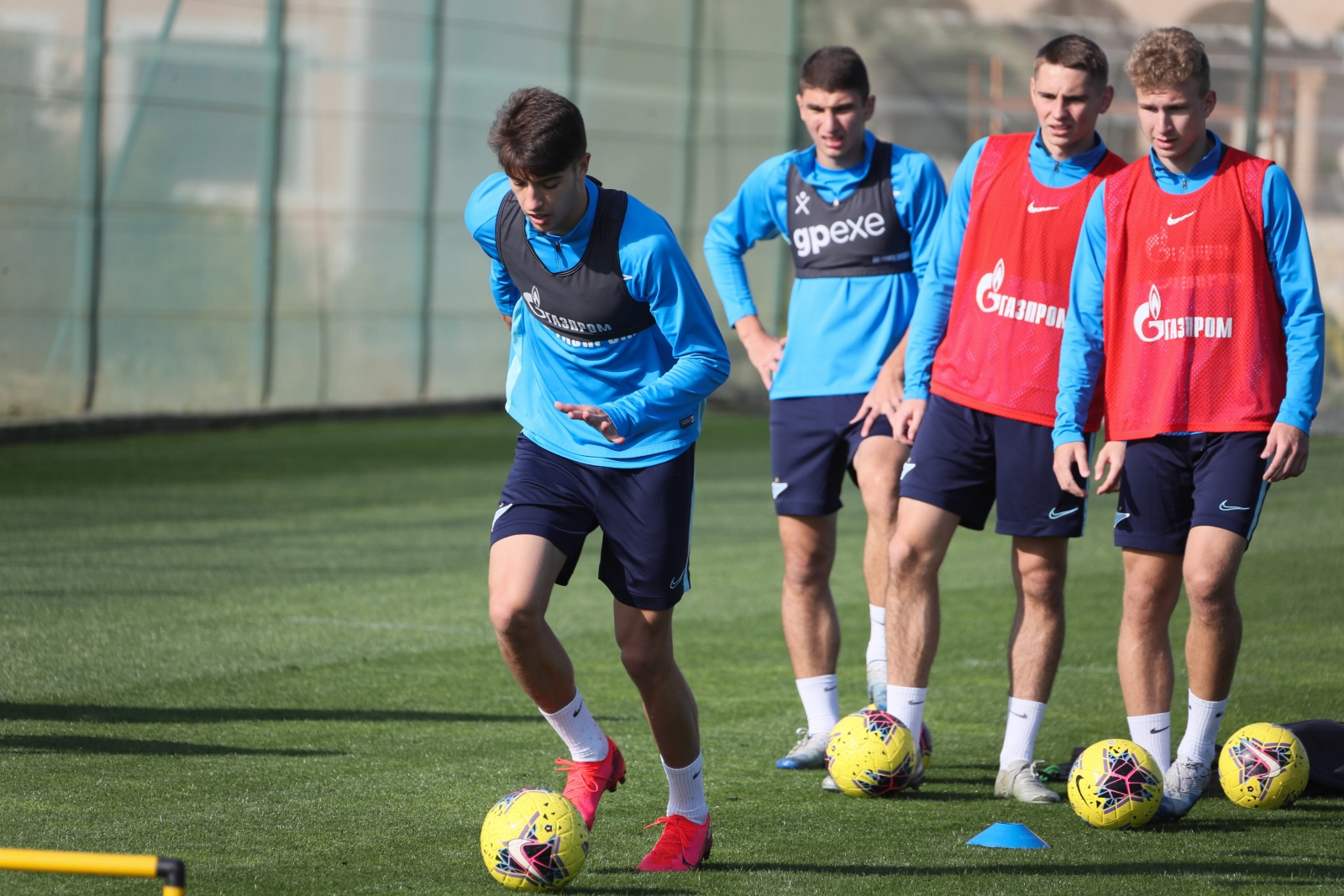 «Газпром»-тренировочные сборы в Испании: 8 февраля, утренняя тренировка