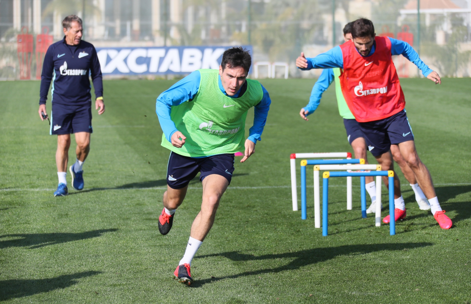 «Газпром»-тренировочные сборы в Испании: 8 февраля, утренняя тренировка