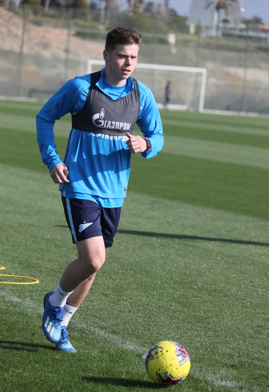 «Газпром»-тренировочные сборы в Испании: 8 февраля, утренняя тренировка