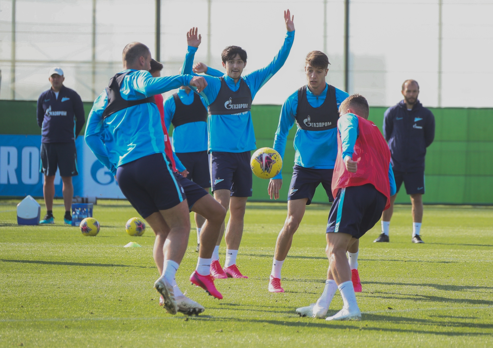 «Газпром»-тренировочные сборы в Испании: 8 февраля, утренняя тренировка