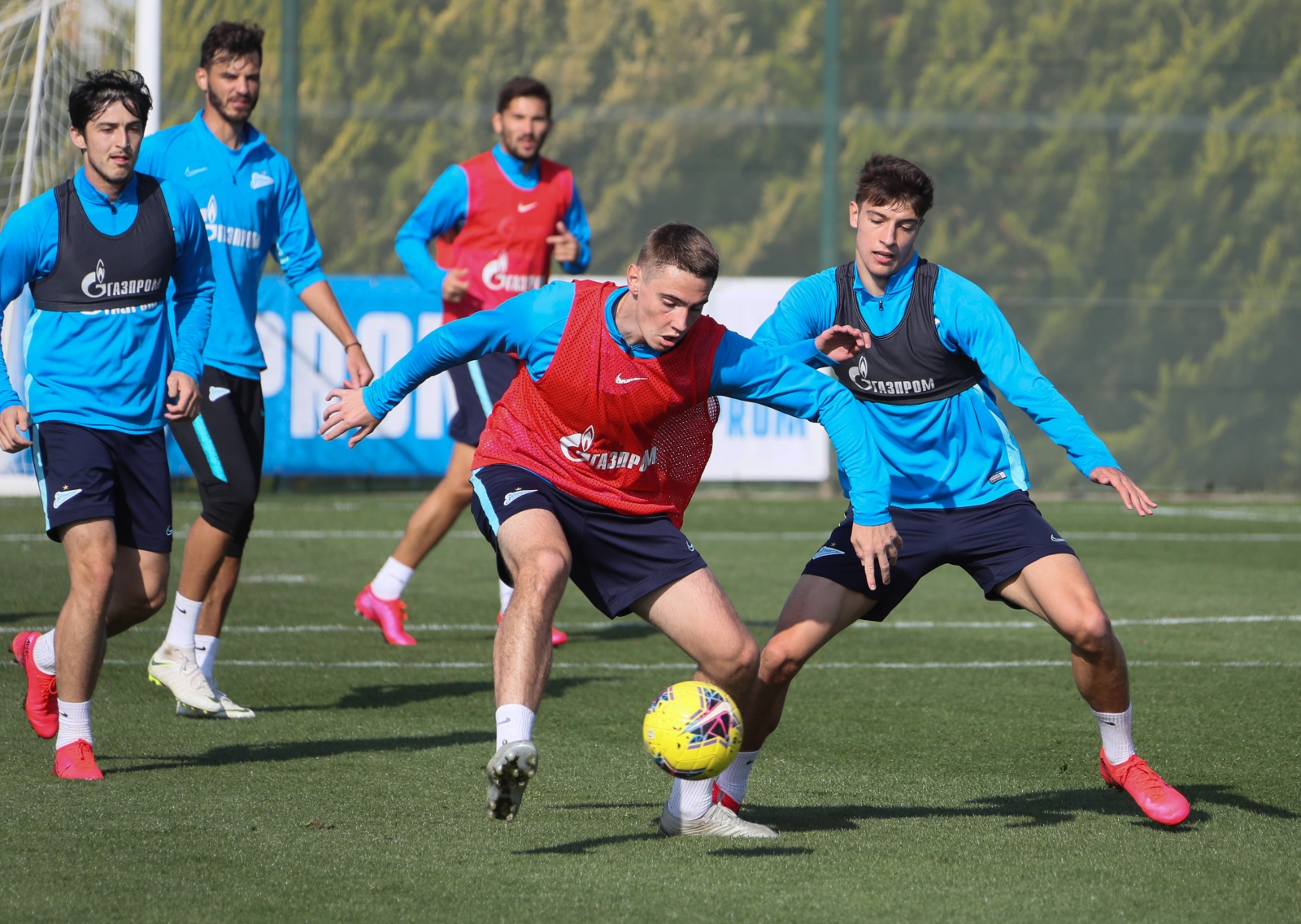 «Газпром»-тренировочные сборы в Испании: 8 февраля, утренняя тренировка