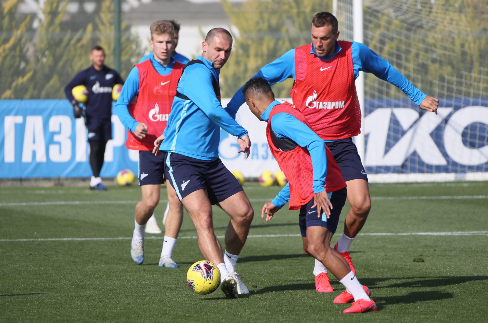 «Газпром»-тренировочные сборы в Испании: 8 февраля, утренняя тренировка