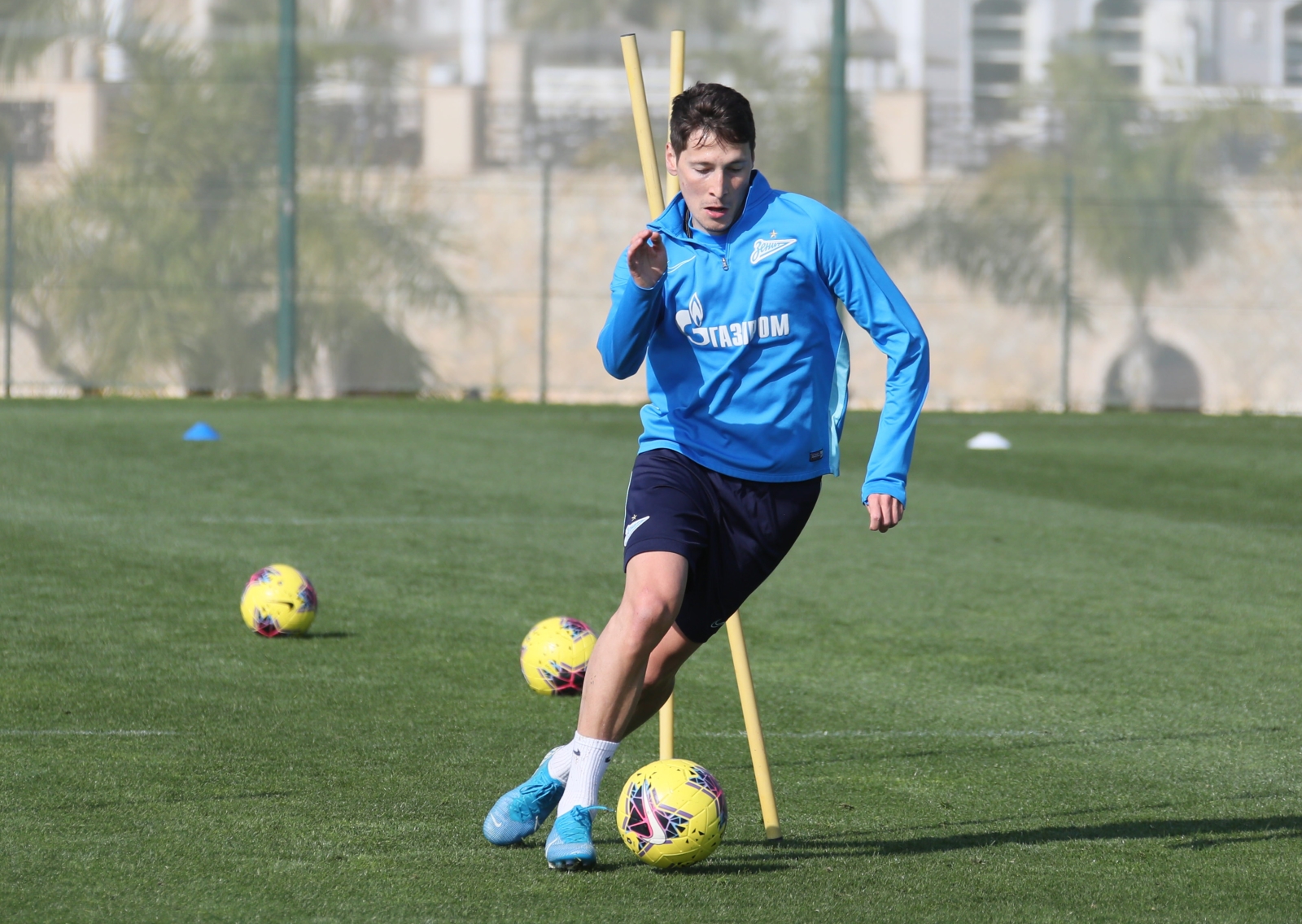 «Газпром»-тренировочные сборы в Испании: 8 февраля, утренняя тренировка