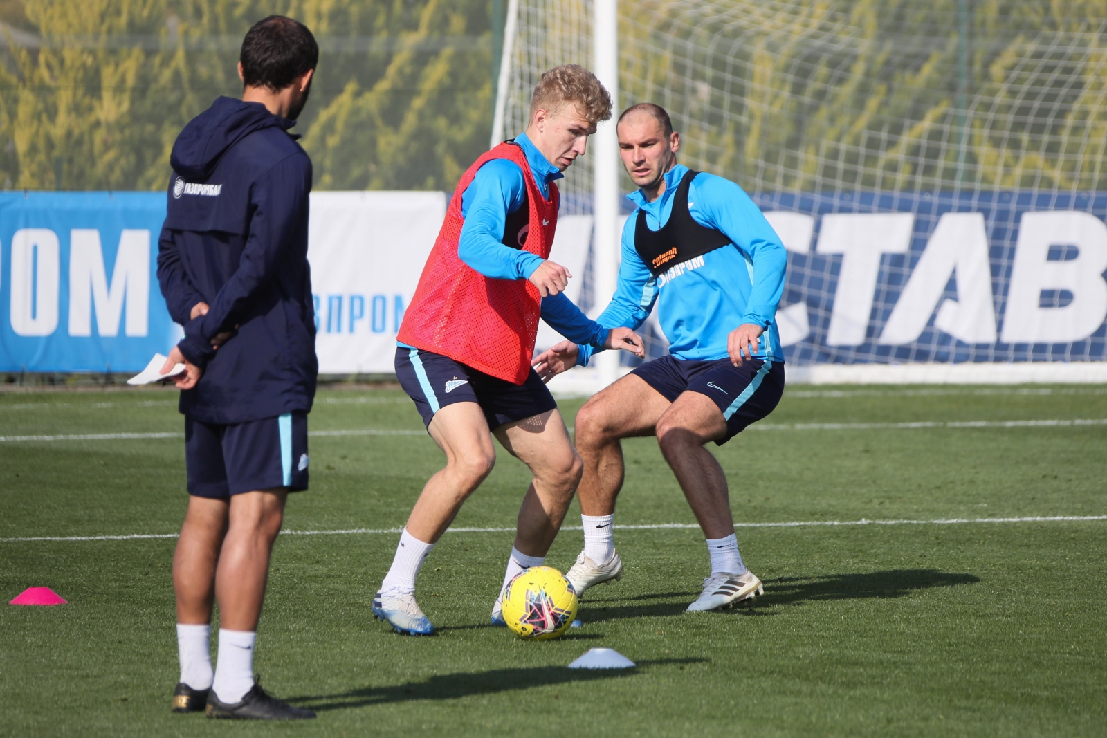 «Газпром»-тренировочные сборы в Испании: 8 февраля, утренняя тренировка