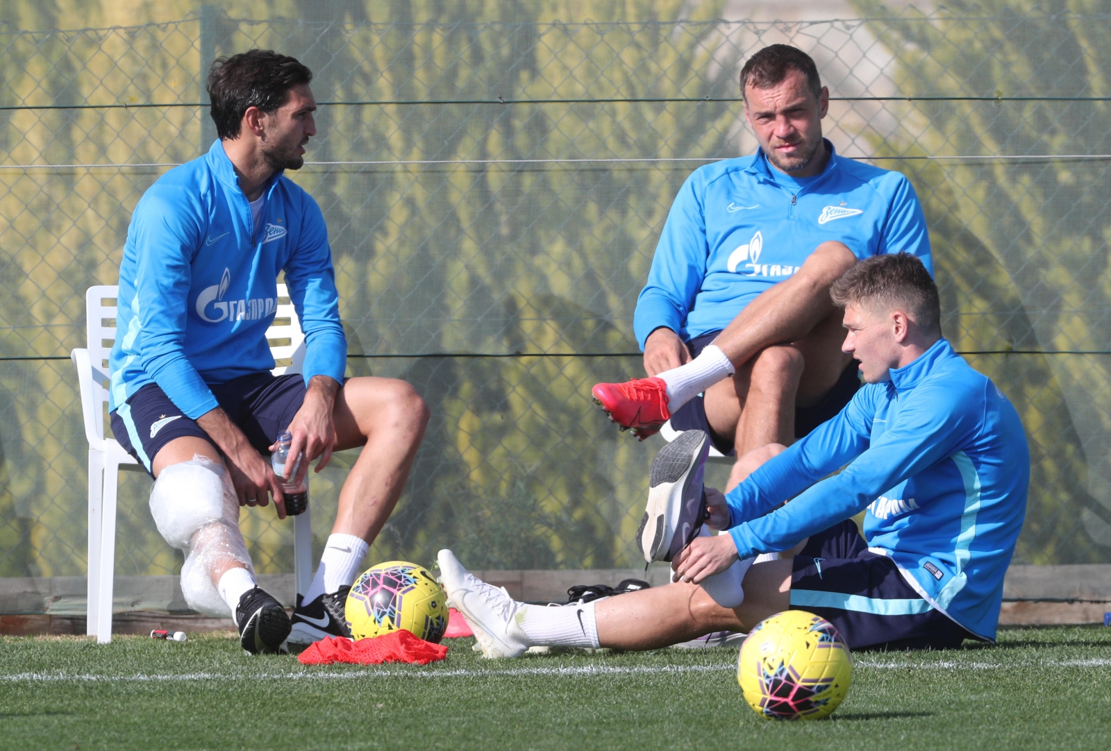 «Газпром»-тренировочные сборы в Испании: 8 февраля, утренняя тренировка