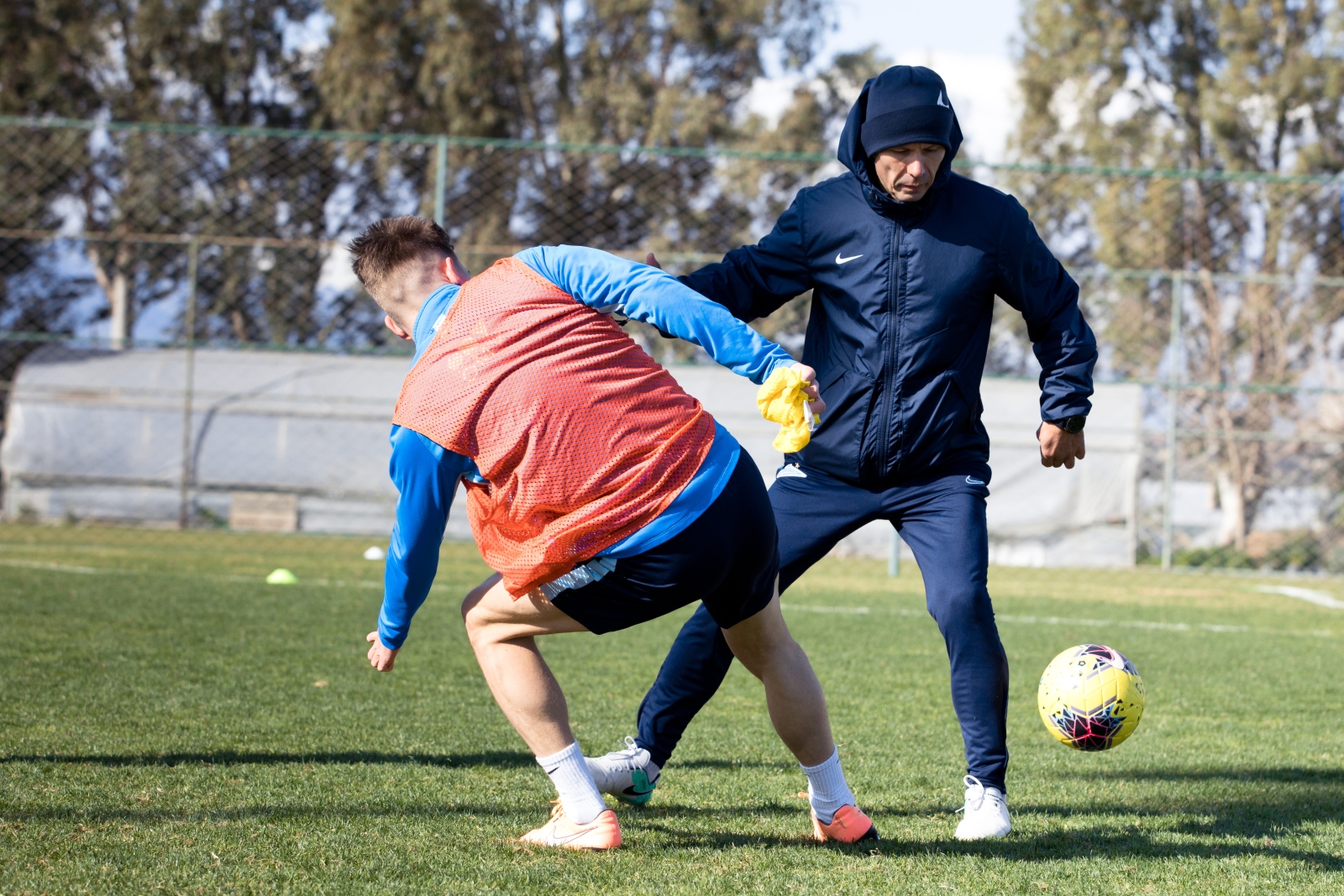 Второй зимний сбор «Зенита»-м в Турции: тренировка 8 февраля