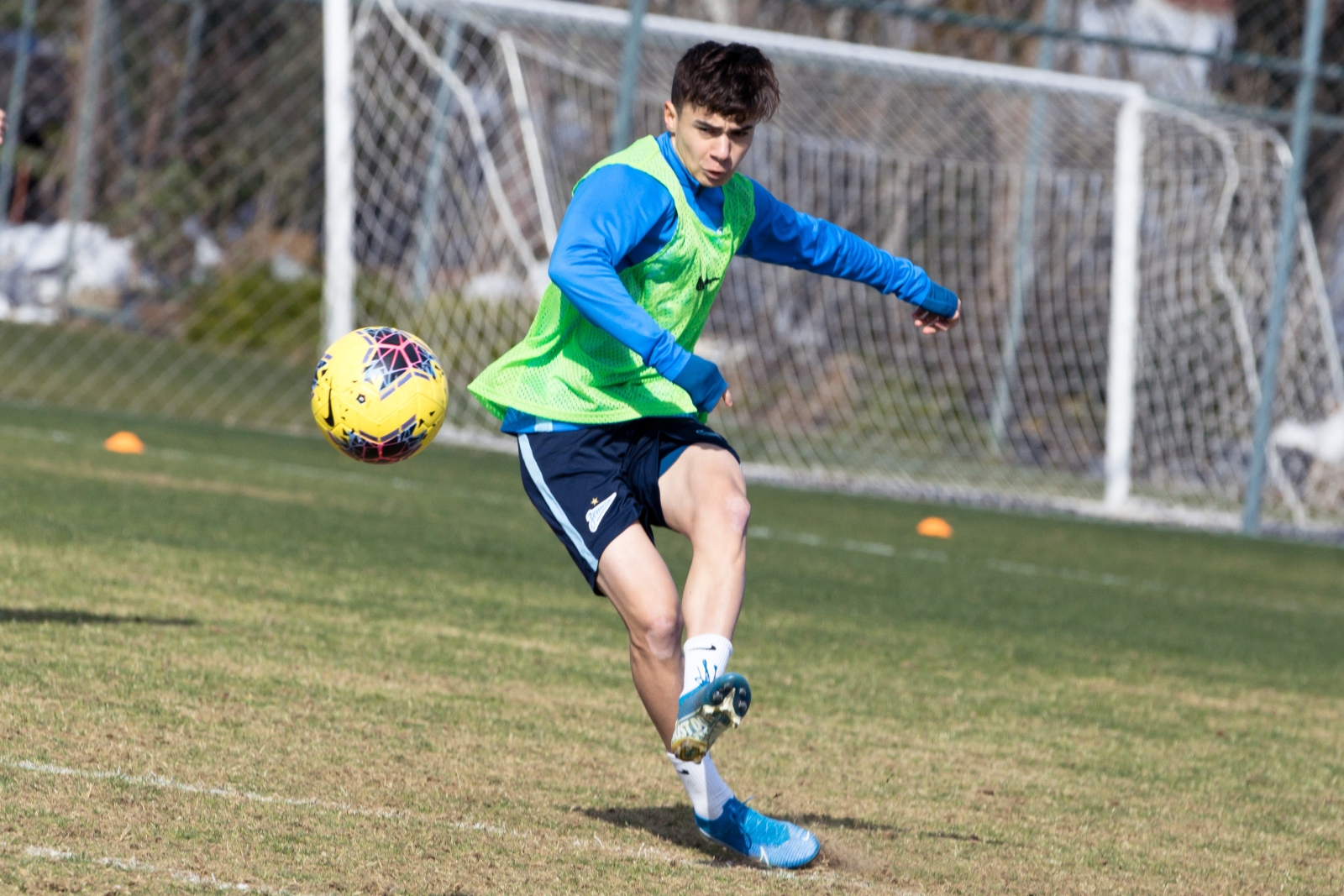 Второй зимний сбор «Зенита»-м в Турции: тренировка 8 февраля