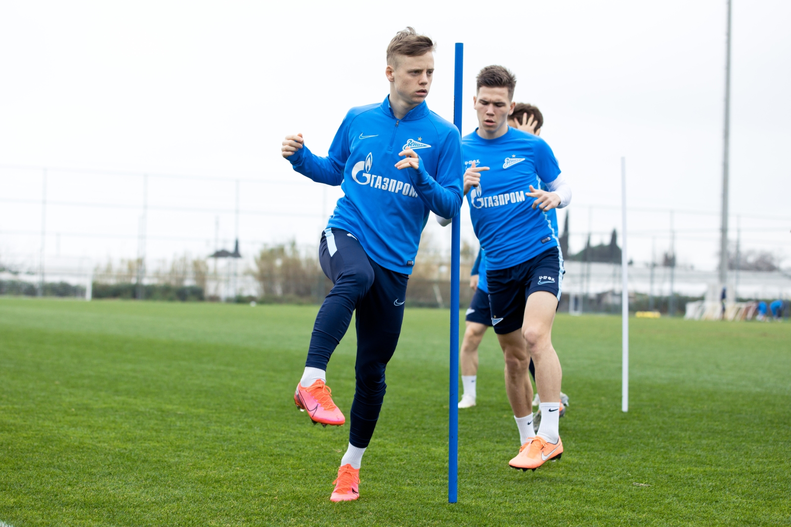 Второй зимний сбор «Зенита»-м в Турции: 13 февраля, утренняя тренировка