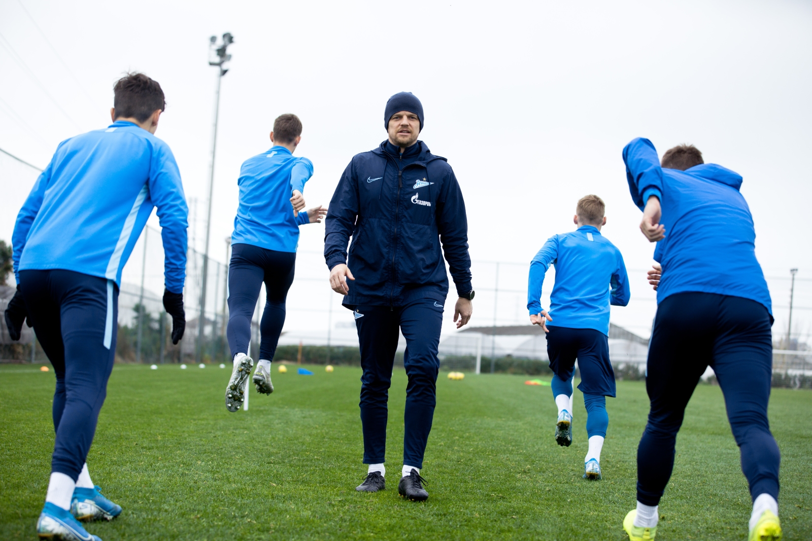 Второй зимний сбор «Зенита»-м в Турции: 13 февраля, утренняя тренировка