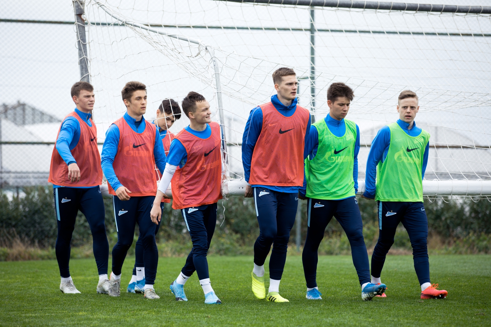 Второй зимний сбор «Зенита»-м в Турции: 13 февраля, утренняя тренировка