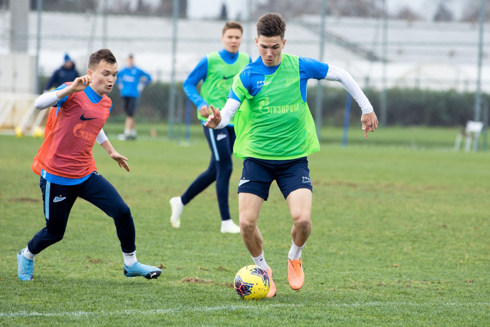 Второй зимний сбор «Зенита»-м в Турции: 13 февраля, утренняя тренировка