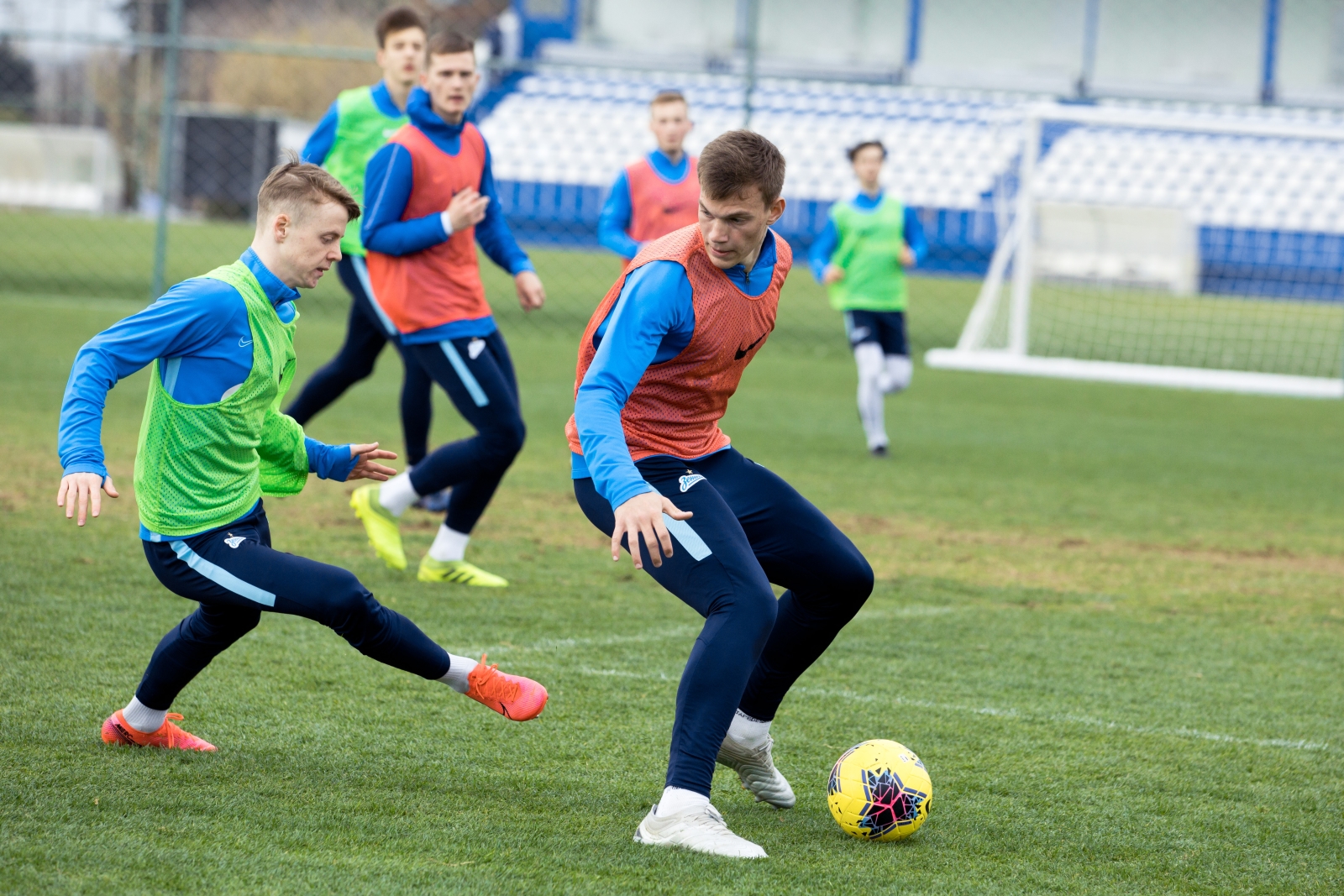 Второй зимний сбор «Зенита»-м в Турции: 13 февраля, утренняя тренировка