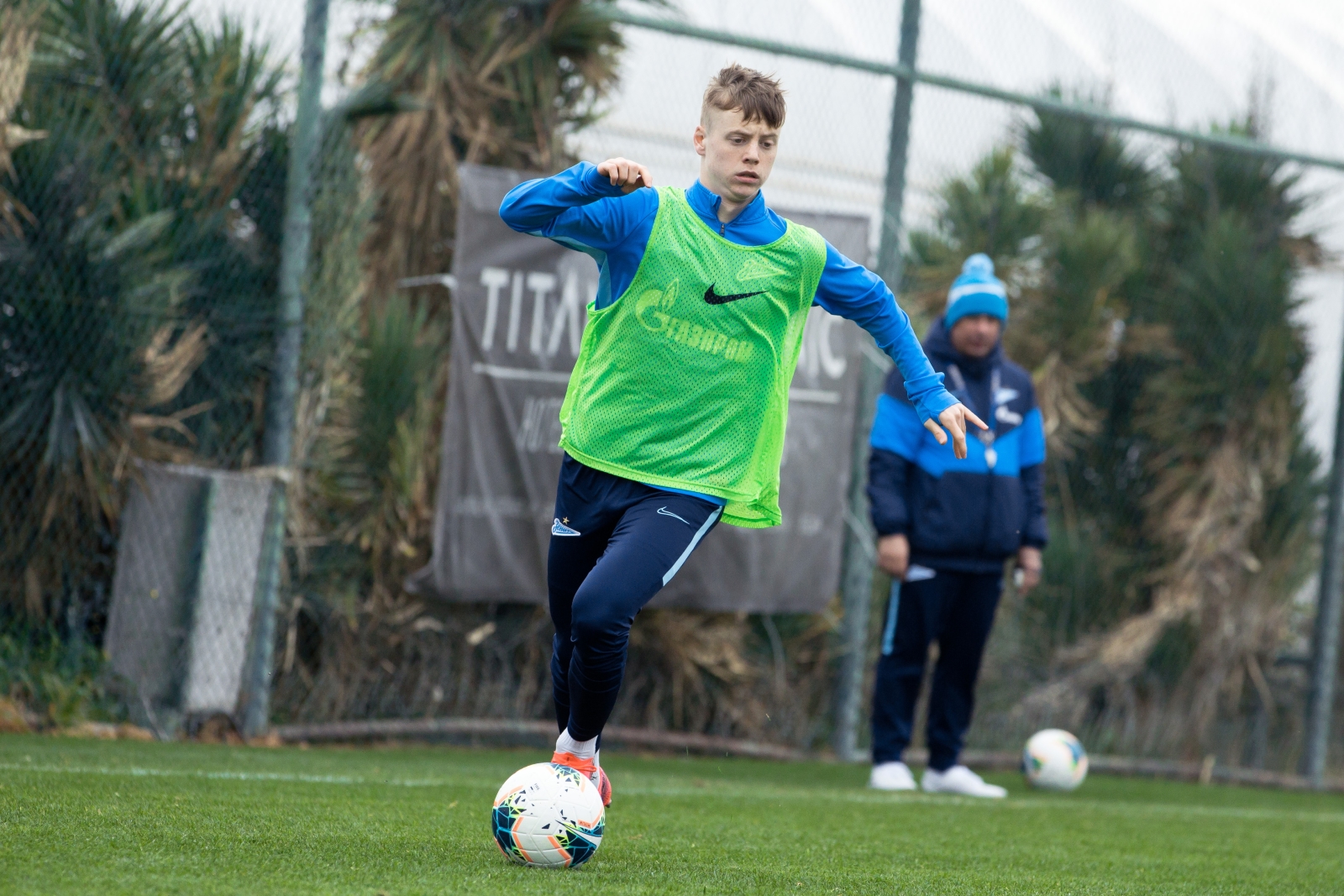 Второй зимний сбор «Зенита»-м в Турции: 13 февраля, утренняя тренировка