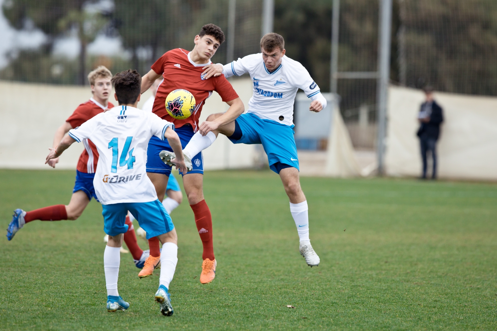 Второй зимний сбор «Зенита»-м в Турции: товарищеский матч «Зенит»-м- «Хеллеруп»-U-19