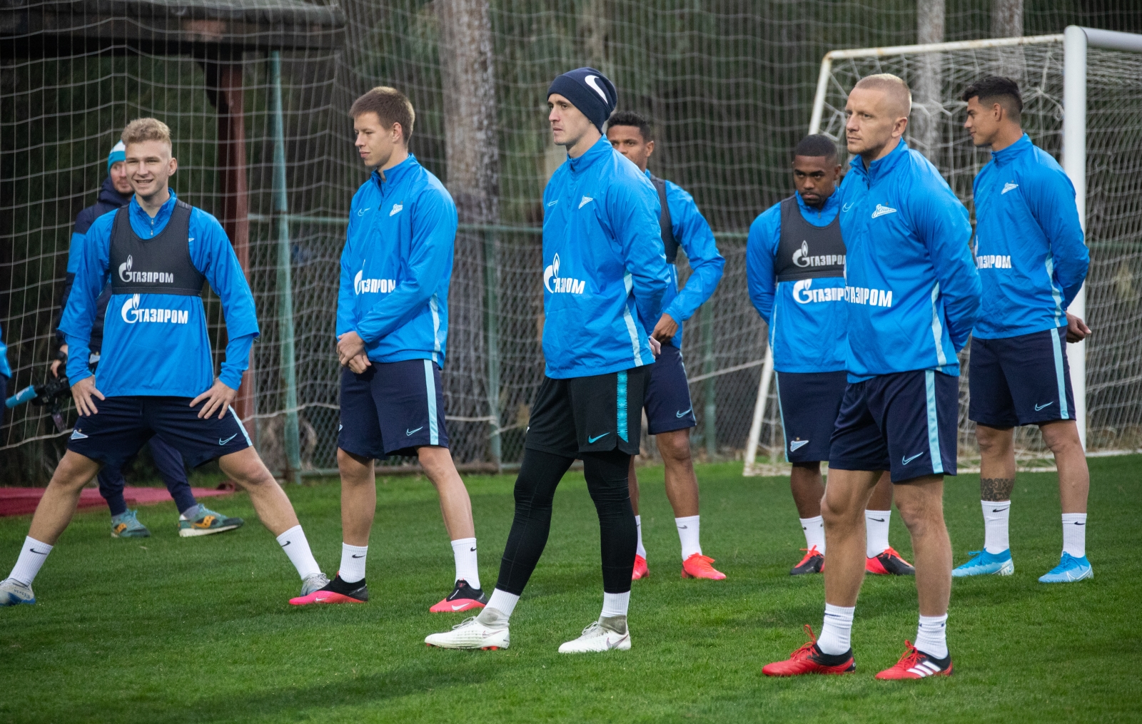 «Газпром»-тренировочные сборы в Турции: 14 февраля, вечерняя тренировка