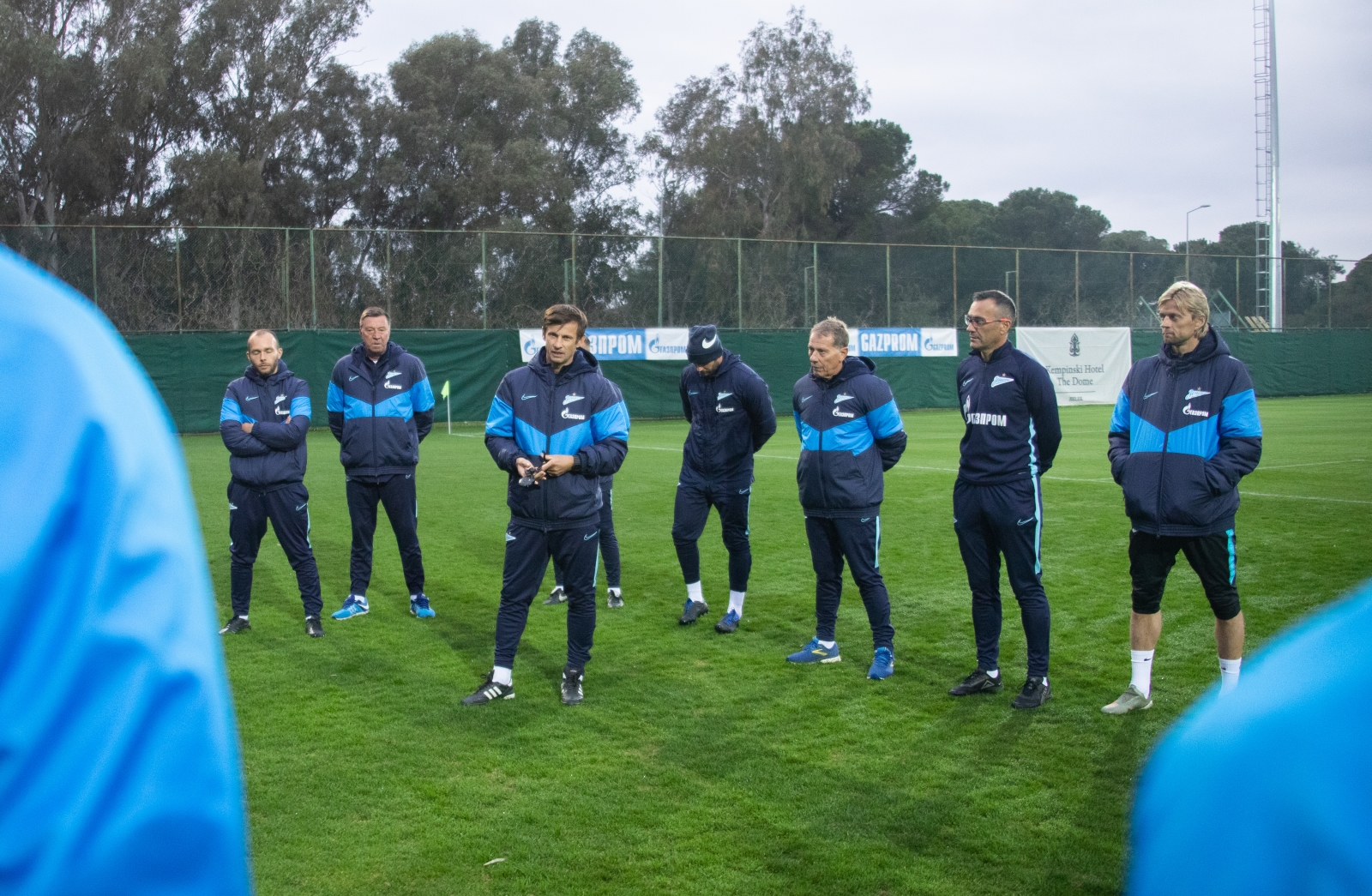 «Газпром»-тренировочные сборы в Турции: 14 февраля, вечерняя тренировка