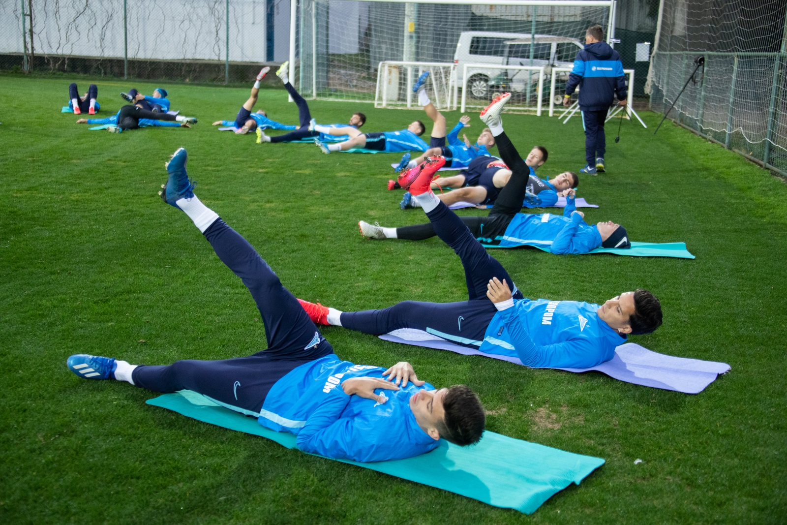 «Газпром»-тренировочные сборы в Турции: 14 февраля, вечерняя тренировка