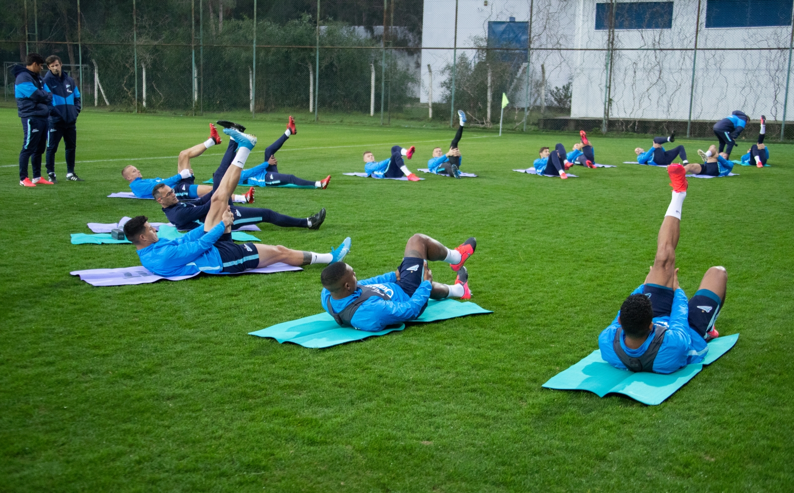 «Газпром»-тренировочные сборы в Турции: 14 февраля, вечерняя тренировка