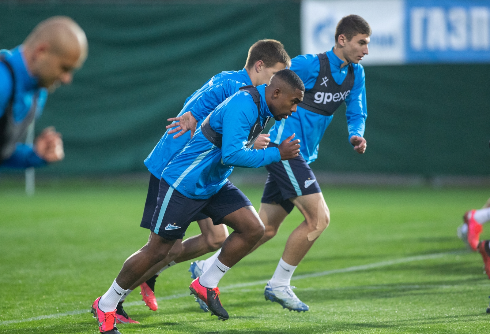 «Газпром»-тренировочные сборы в Турции: 14 февраля, вечерняя тренировка