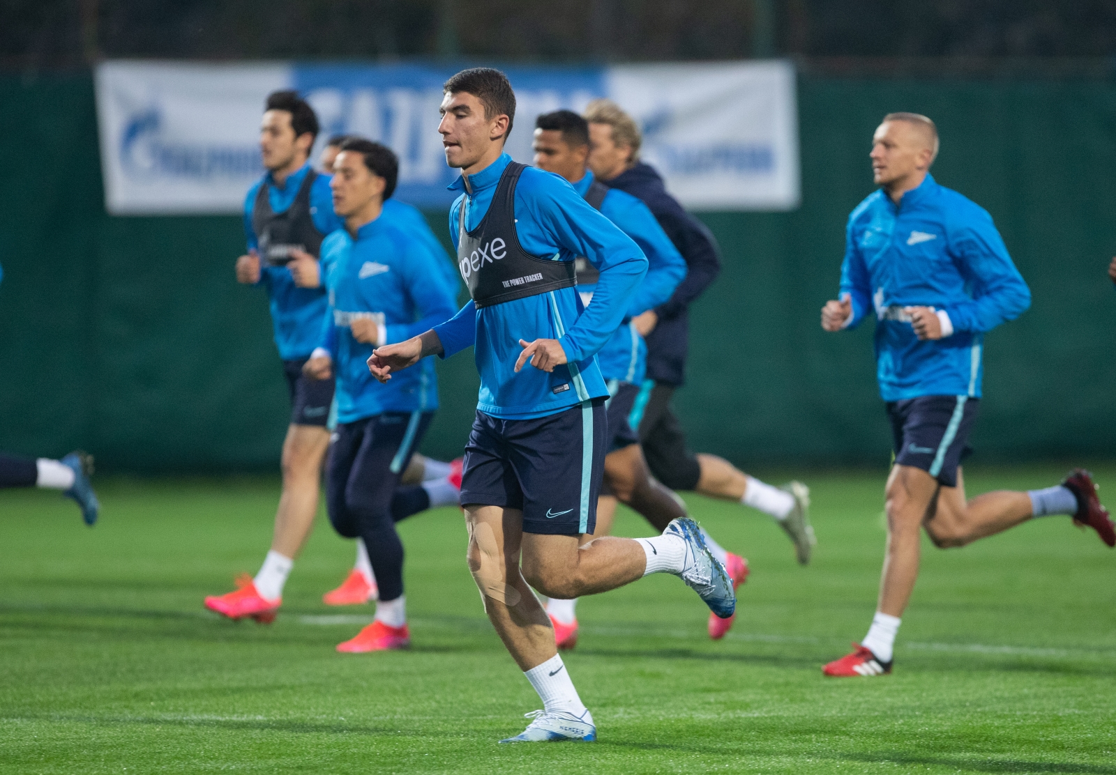 «Газпром»-тренировочные сборы в Турции: 14 февраля, вечерняя тренировка