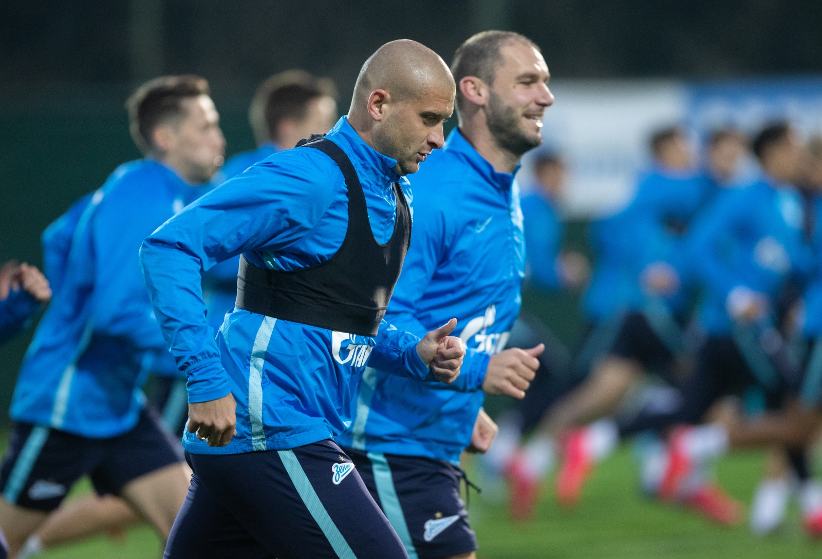 «Газпром»-тренировочные сборы в Турции: 14 февраля, вечерняя тренировка