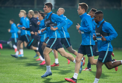 «Газпром»-тренировочные сборы в Турции: 14 февраля, вечерняя тренировка