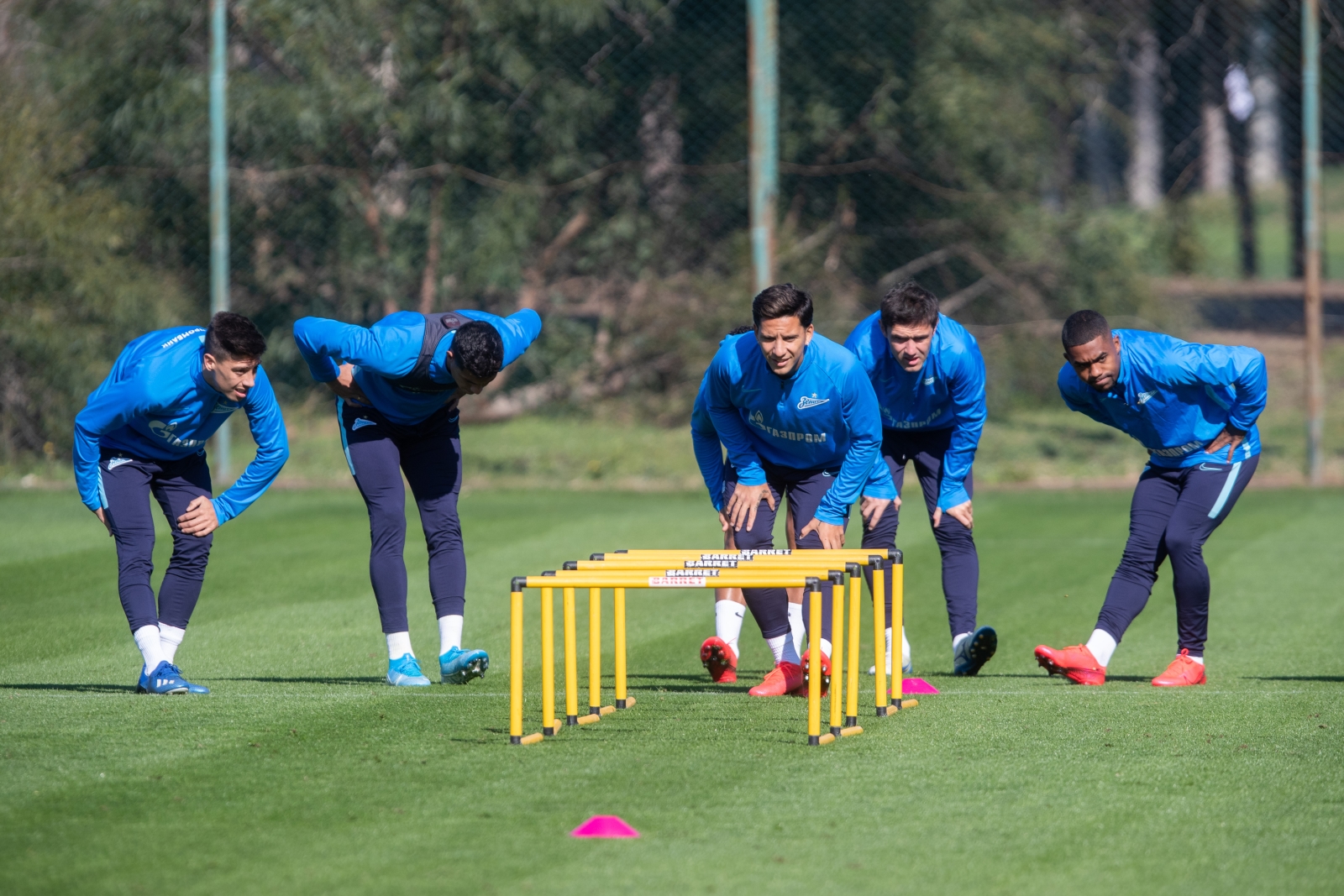 «Газпром»-тренировочные сборы в Турции: 16 февраля, утренняя тренировка