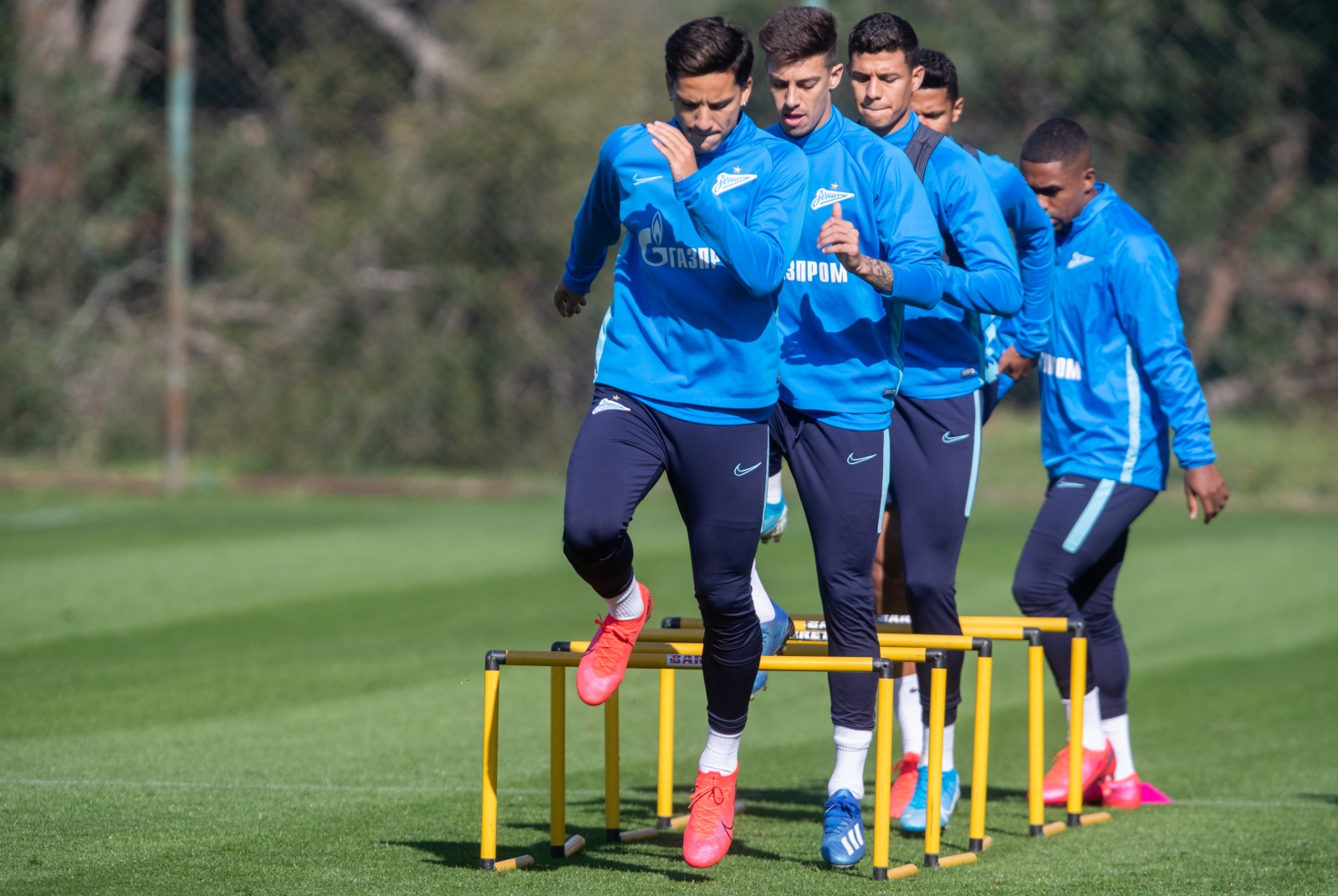 «Газпром»-тренировочные сборы в Турции: 16 февраля, утренняя тренировка