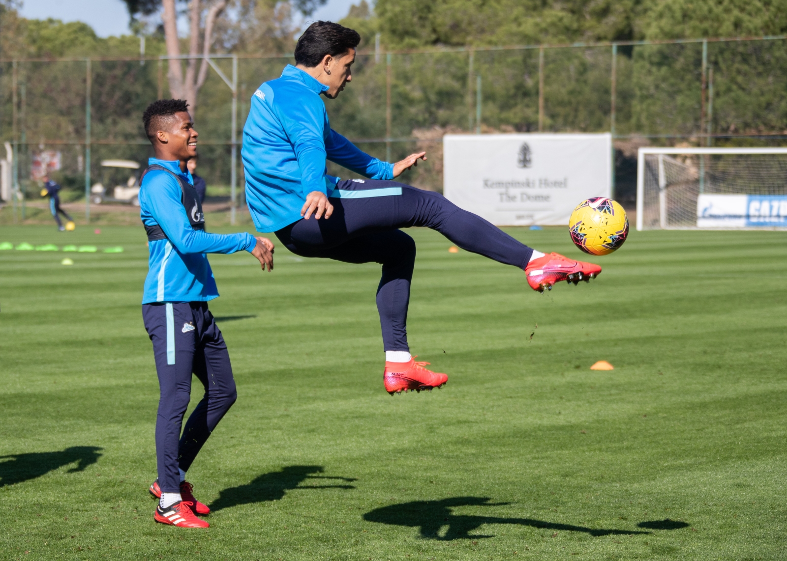 «Газпром»-тренировочные сборы в Турции: 16 февраля, утренняя тренировка