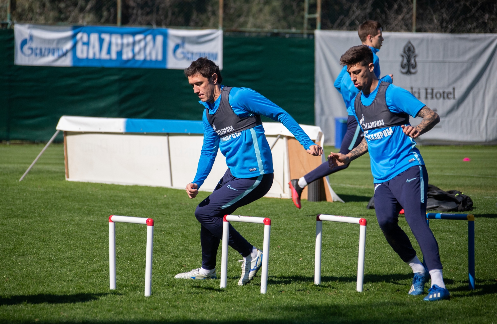 «Газпром»-тренировочные сборы в Турции: 16 февраля, утренняя тренировка