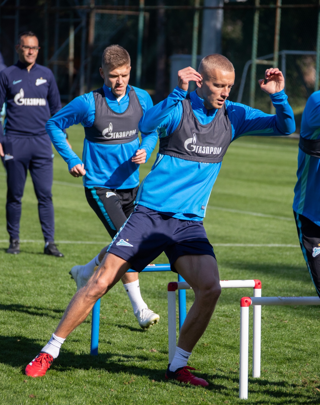 «Газпром»-тренировочные сборы в Турции: 16 февраля, утренняя тренировка