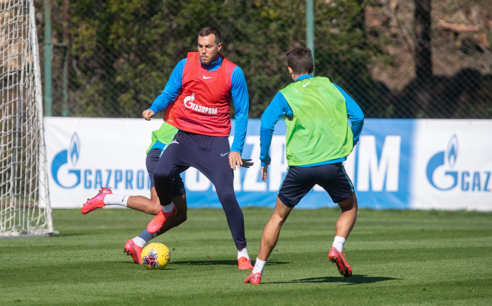 «Газпром»-тренировочные сборы в Турции: 16 февраля, утренняя тренировка