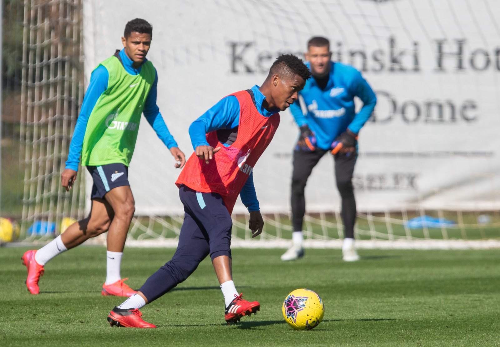 «Газпром»-тренировочные сборы в Турции: 16 февраля, утренняя тренировка