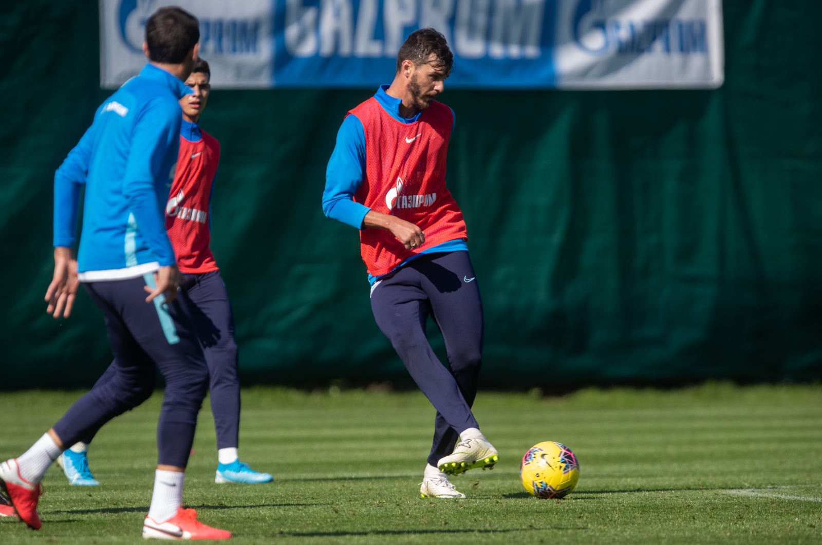 «Газпром»-тренировочные сборы в Турции: 16 февраля, утренняя тренировка