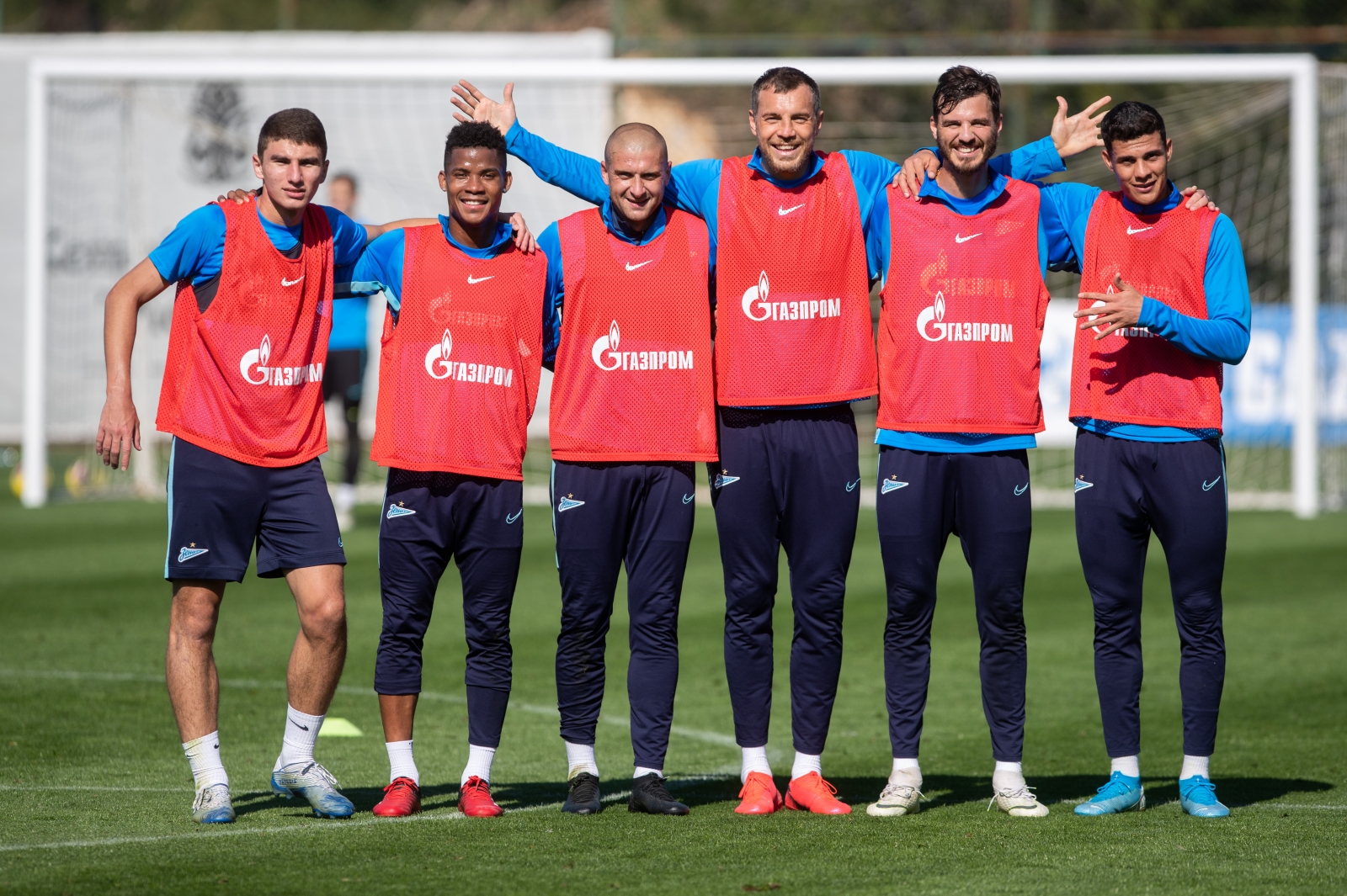 «Газпром»-тренировочные сборы в Турции: 16 февраля, утренняя тренировка