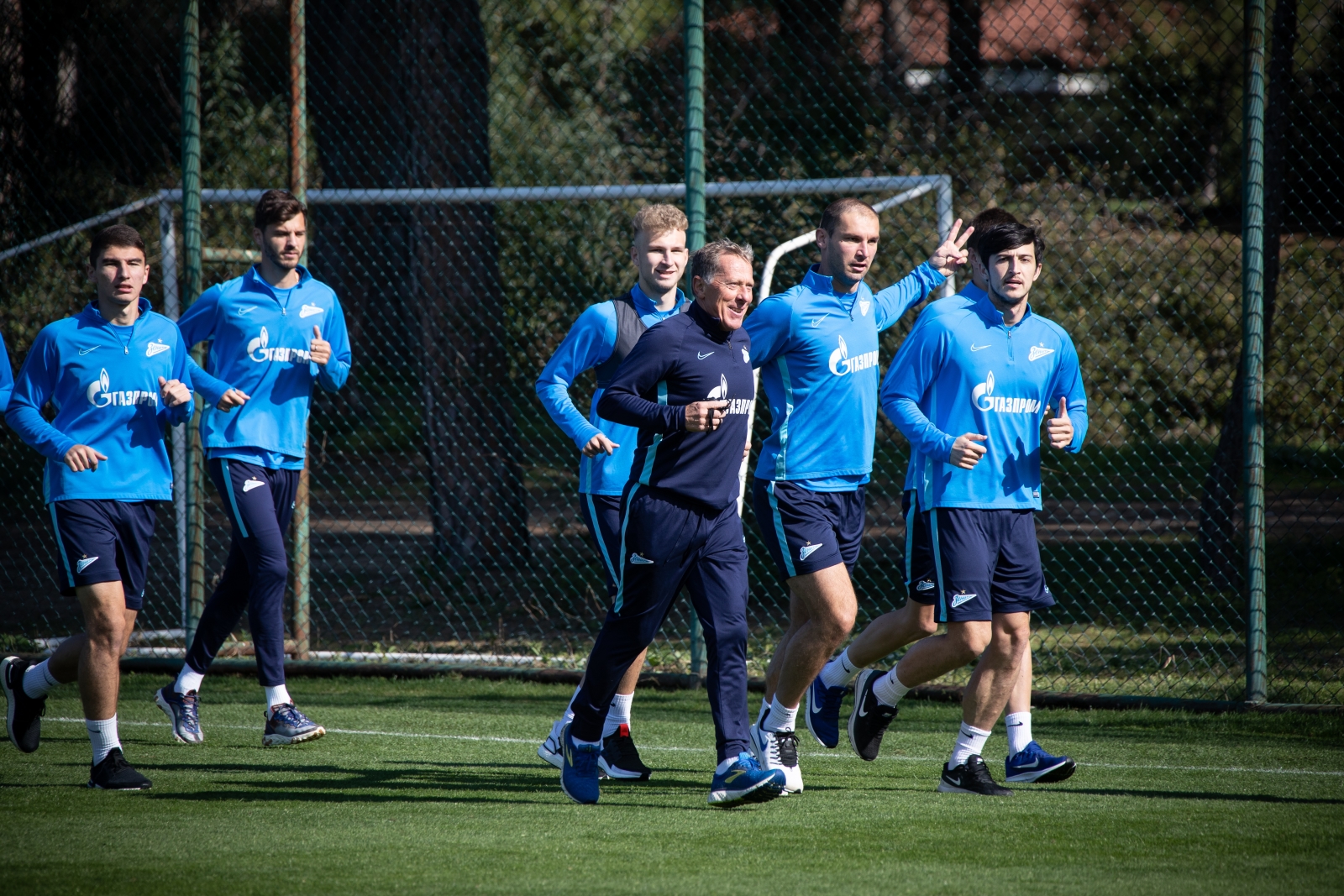 «Газпром»-тренировочные сборы в Турции: 18 февраля, утренняя тренировка