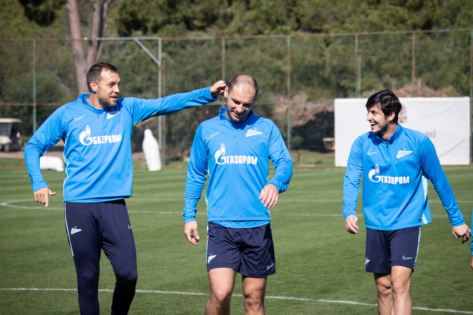 «Газпром»-тренировочные сборы в Турции: 18 февраля, утренняя тренировка