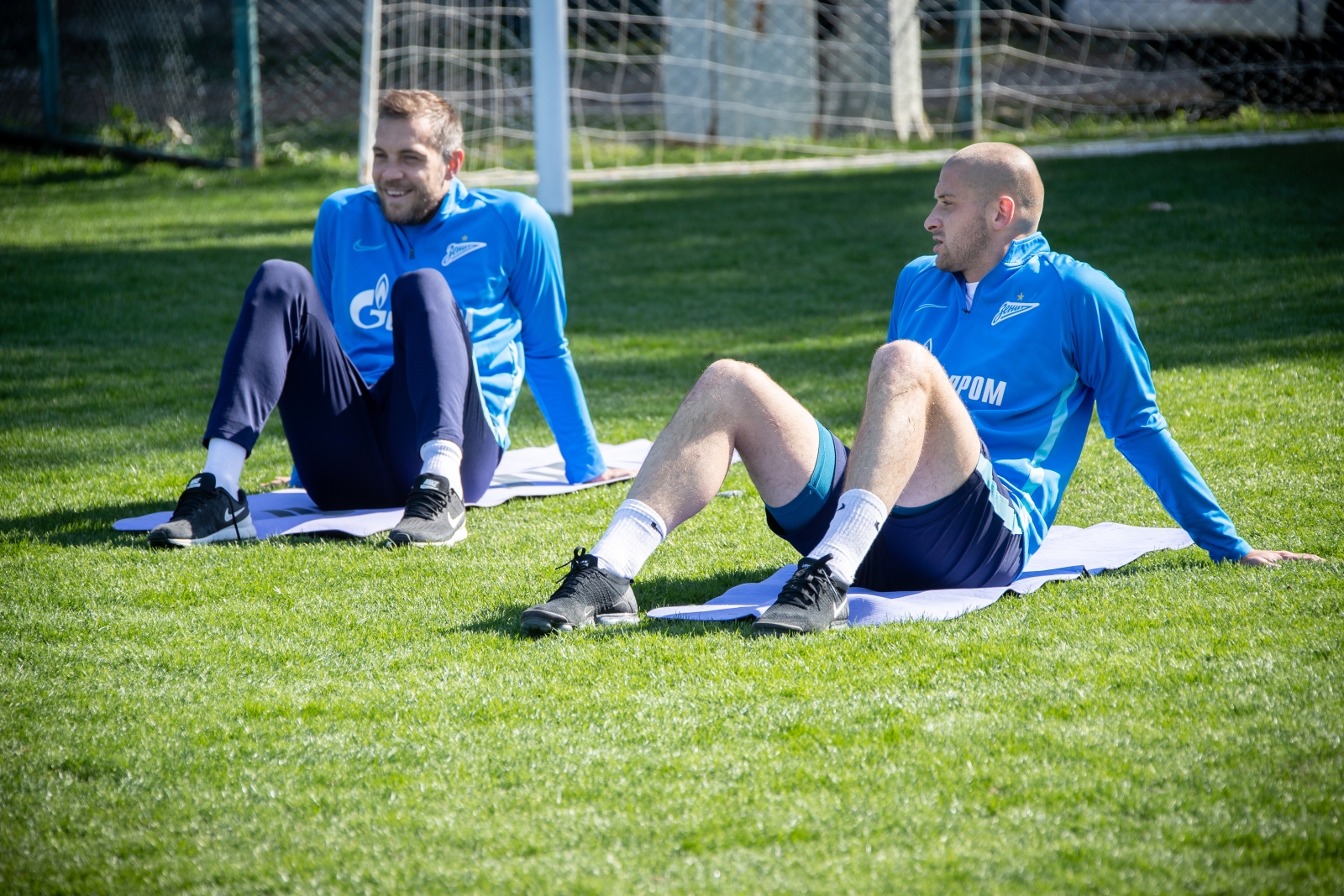 «Газпром»-тренировочные сборы в Турции: 18 февраля, утренняя тренировка