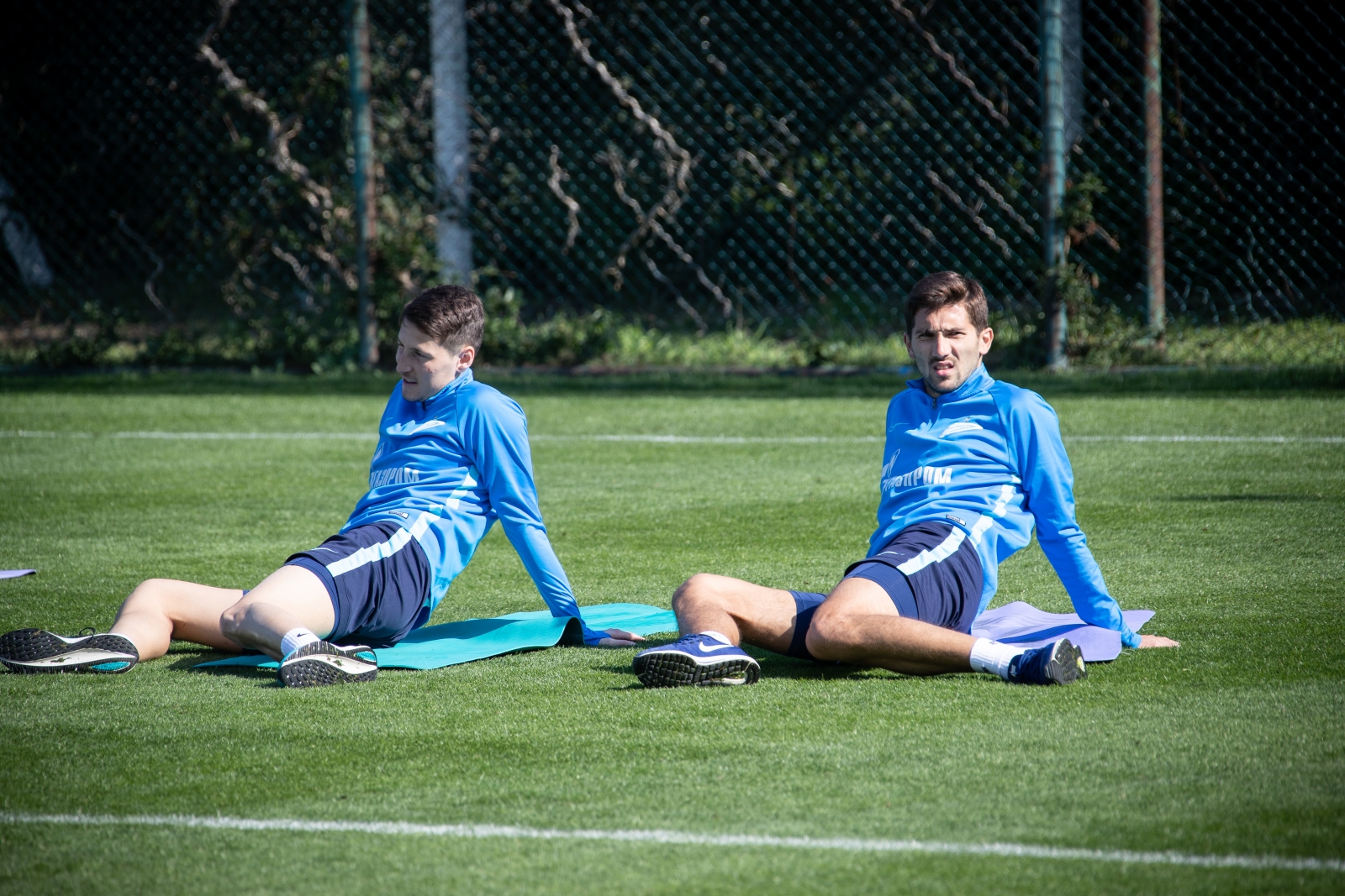 «Газпром»-тренировочные сборы в Турции: 18 февраля, утренняя тренировка