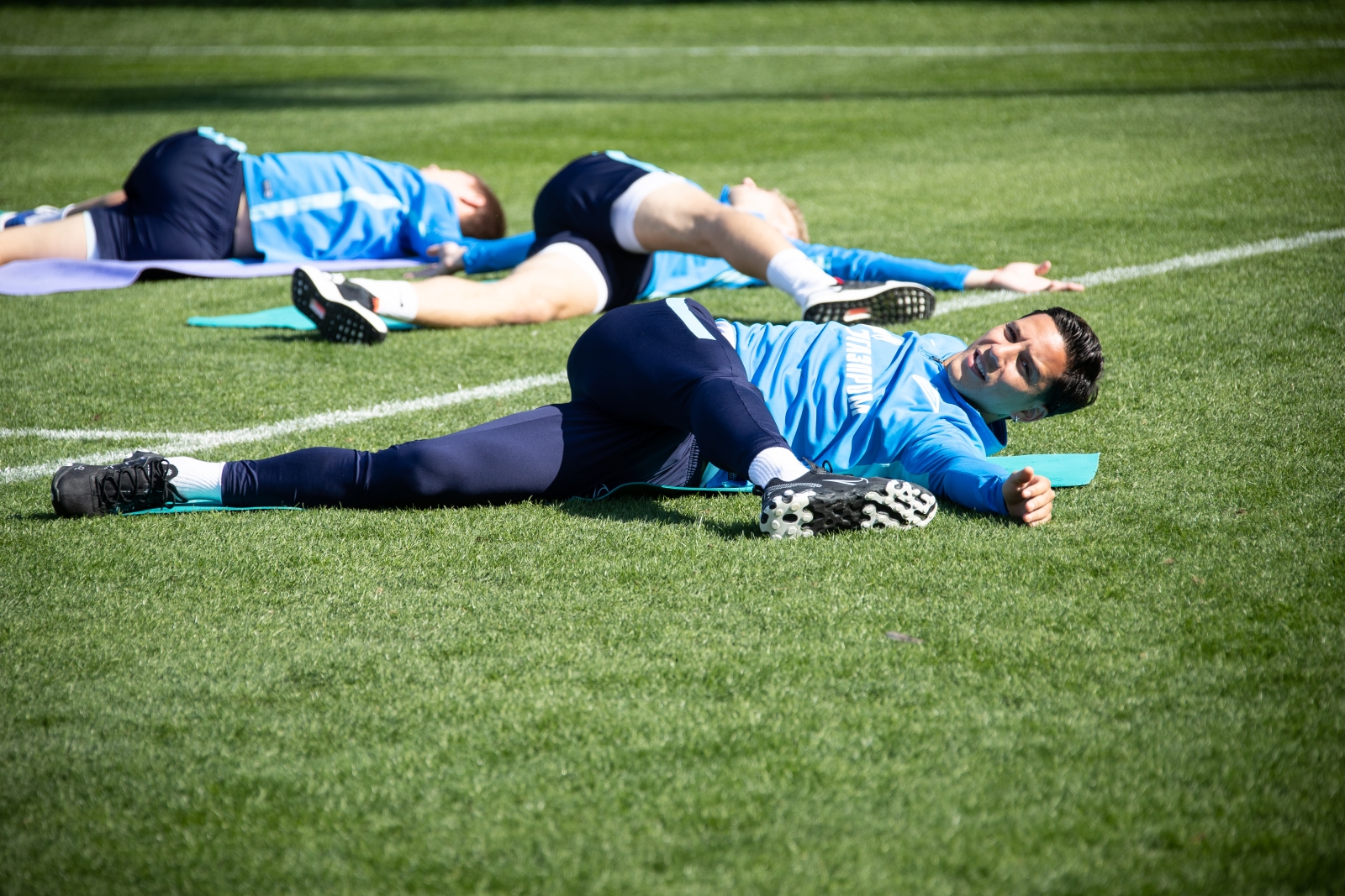 «Газпром»-тренировочные сборы в Турции: 18 февраля, утренняя тренировка