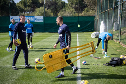 «Газпром»-тренировочные сборы в Турции: 18 февраля, утренняя тренировка
